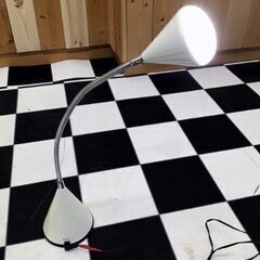 オーム電機 LEDデスクライト LDL-8 ホワイト
