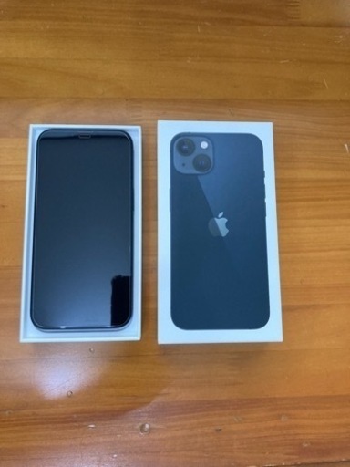 ほぼ新品iPhone13 ミッドナイト　simフリー　128GB