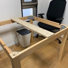 IKEA ダイニングテーブル×椅子2 伸縮式 ビュースタ