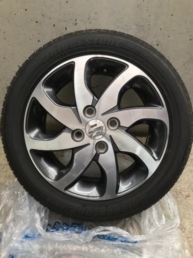 軽自動車用 夏タイヤ 純正ホイール ブリヂストン 165/55R14