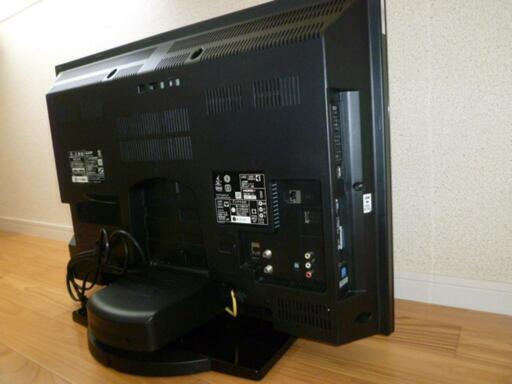 三菱 ３２型 HDD内蔵 簡単録画 DVD LCD-A32BHR7 電動ターンテーブル