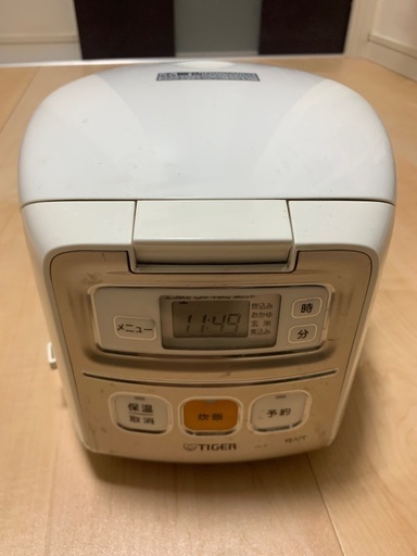 ※キャンセル待ち　炊飯器　タイガー　JAI-R550   ３号炊き