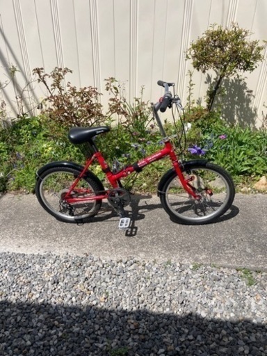 6段変速折りたたみ自転車