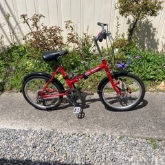 6段変速折りたたみ自転車