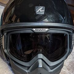 SHARKヘルメット　XLサイズ　ブラック