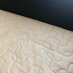 美品　日本製　ワイドダブルベッド