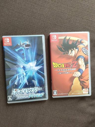 switchソフト　ドラゴンボール＆ポケモン