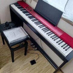 【ネット決済】CASIO 電子ピアノ PX-A100RD スタン...