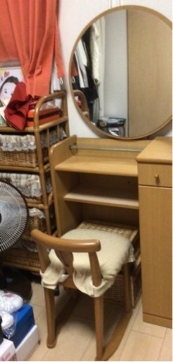 ドレッサー 取りに来てくれる方売ります