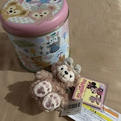 ダッフィーチョコ缶&マスコット＋オマケ