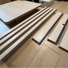 バーテーブル「分解済み」IKEA norraker バーテーブル