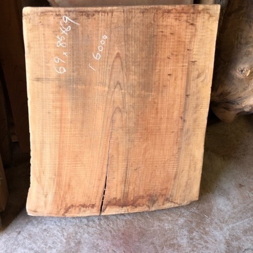 欅の厚板　ハンドメイド　テーブル　DIY  板