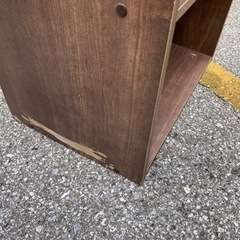 現状渡し 一部塗装が剥がれた2段のカラーボックス あっぱっぱ 小禄の収納家具 カラーボックス の中古あげます 譲ります ジモティーで不用品の処分