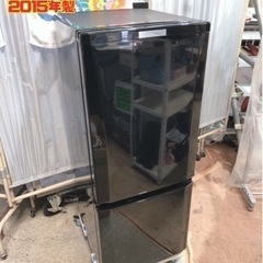三菱　ノンフロン冷凍冷蔵庫 146L 【i1-0327】