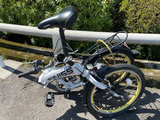 折りたたみ自転車　FINISS　ギア7速　No.77　〖リサイクルショップどりーむ鹿大前店〗 折りたたみ自転車 FINISS ギア7速 No.77 〖リサイクルショップどりーむ