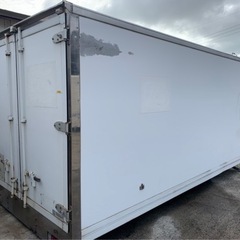 No.589 保冷バン 3ｔ 車 アルミ 箱 バイク 倉庫 トラック コンテナ 米 保管庫 物置 DIY