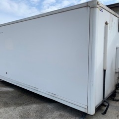 No.589 保冷バン 3ｔ 車 アルミ 箱 バイク 倉庫 トラック コンテナ 米 保管庫 物置 DIY