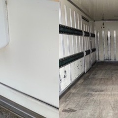 No.589 保冷バン 3ｔ 車 アルミ 箱 バイク 倉庫 トラック コンテナ 米 保管庫 物置 DIY