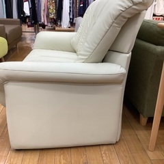 値下げしました！】2人掛けソファー ベージュ ヨゴレ有 幅150cm 高さ 