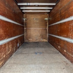 No.592 アルミバン 2ｔ ロング 車  アルミ 箱 バイク 倉庫 トラック コンテナ 米 保管庫 物置 DIY