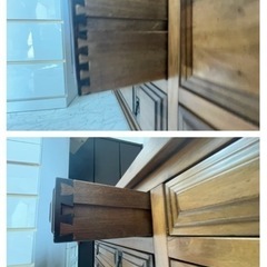 ２.購入価格80万　高級輸入家具 マホガニーチェスト　