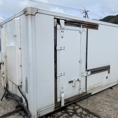No.595 保冷バン 2t 車 アルミ 箱 バイク 倉庫 トラック コンテナ 米 