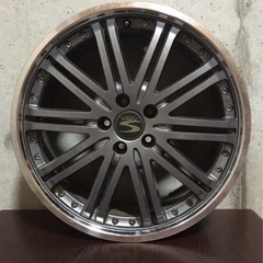 【値下げ】アルミホイールBADX S-HOLD★ELEANOR(エレノア) 17×7J 5H