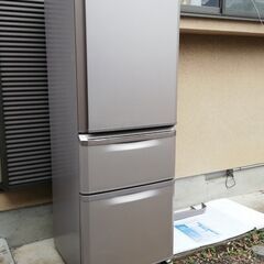 MITSUBISHI 三菱 3ドア冷蔵庫「MR-C34A-P」2...