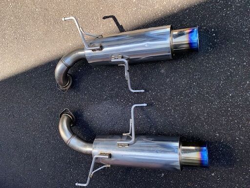 柿本BL5 BP5　柿本改　Regu.06&R　ツインマフラー レガシィ BL/BP用 KAKIMOTO 柿本改 REGU.06&R マフラー 中古品