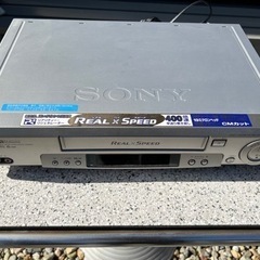 VHS ビデオデッキ‼️稼働品‼️    SONY製