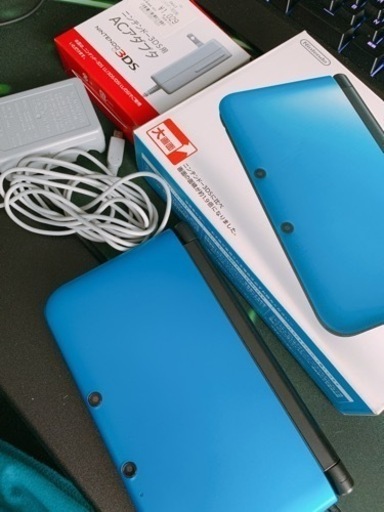 「ニンテンドー3DS LL ブルー×ブラック」