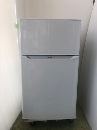 22H045 ジB 札幌 Haier ハイアール 2ドア 85L冷凍冷蔵庫 JR-N85C 2019年製