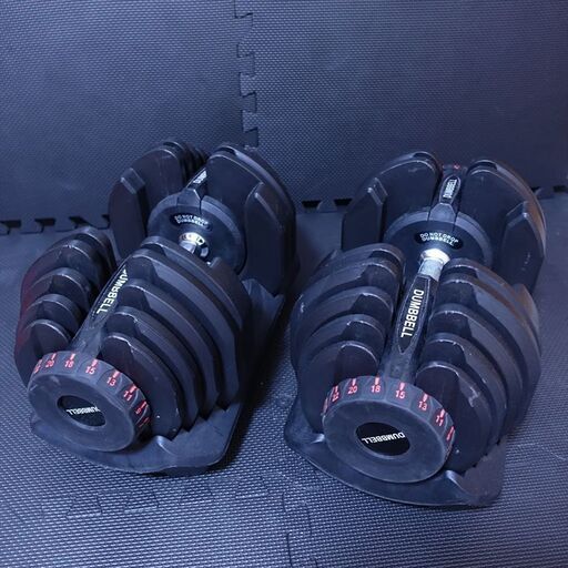 可変式ダンベル40キロ×2セット 合計80キログラム