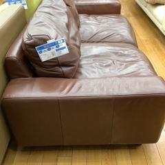 値下げしました！】 無印良品 2.5人掛けソファー ダークブラウン 