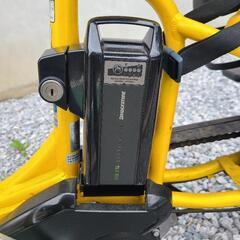 電動自転車 中古 黄色 子供のせ 3人乗り 取引決定 キャンセルない限り