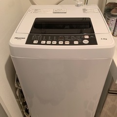 【ネット決済】洗濯機 Hisense 5.5kg