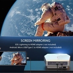 【未使用新品】LEDプロジェクター/5500lm