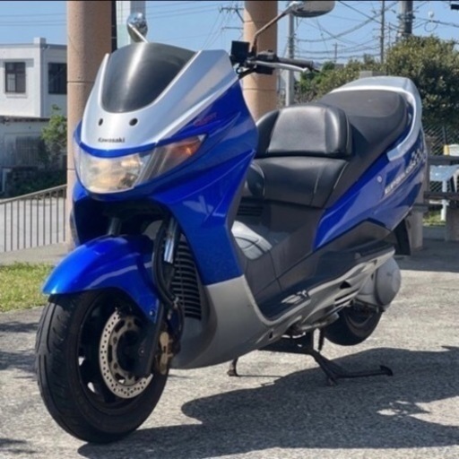 カワサキ エプシロン CJ42B!社外マフラー付き!