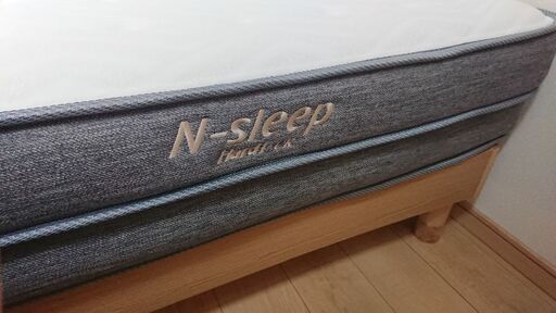 新品ベッド Nsleepﾏｯﾄﾚｽ付き