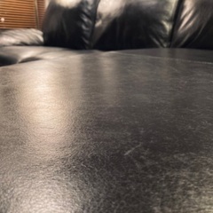 ☑️ヤフ売約済　50万セットIDC大塚家具LS03総本革張り2年使コーナーカウチソファー