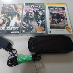 PSP-3000PB+ソフト3点セット