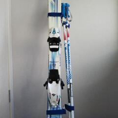 【取引中】子供用 スキー板 110cm ストックセット
