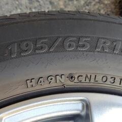 195/65r15 114.3 5H 6J ハブ径60 インセット+50