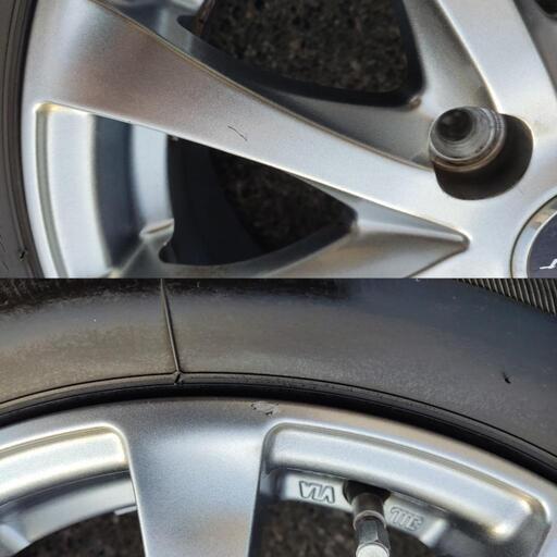 タイヤ、ホイール 195/65r15 114.3 5H 6J ハブ径60 インセット+50