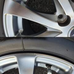 195/65r15 114.3 5H 6J ハブ径60 インセット+50