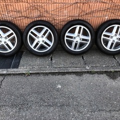 165/60-14  オールシーズン○スズキ純正ホイール