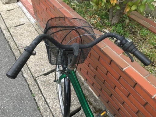 chariyoshy 出品)美品26インチ 自転車 オートライト付き 6段ギア付き