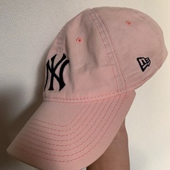 ニューエラ　帽子　薄めのピンク