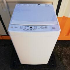 ■取引決定済■2021年製■アクア AQUA (5kg) クリアガラストップ洗濯 AQW-GS5E8「3Dアクティブ洗浄」