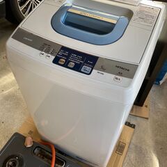 【安値】HITACHI 全自動洗濯機 NW-5MR